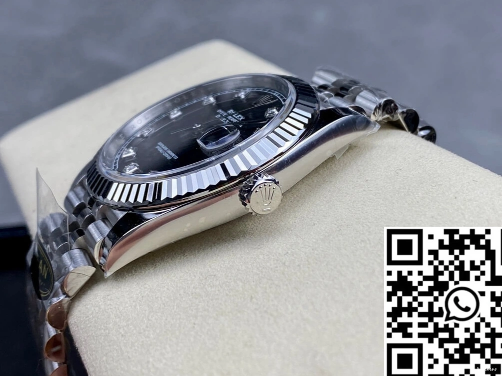 Factory Datejust Dial M126334-0012 Rolex Black Clean 1108